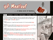 Tablet Screenshot of hotmeatloaf.com